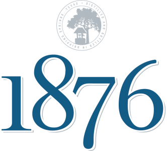 1876 vodka well texas spirit spirits distillery proud born